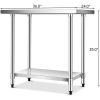 taCommercial Kitchen Stainless Steel Work Table
