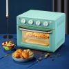 appModern Space Saving Countertop Kitchen Convection Toaster Oven Air Fryer - Teal