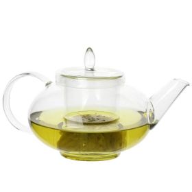 cook1,500 ml / 50 oz Borosilicate Glass Teapot with Removable Infuser