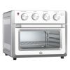 appSilver Stainless Steel Convection Toaster Oven Kitchen Air Fryer