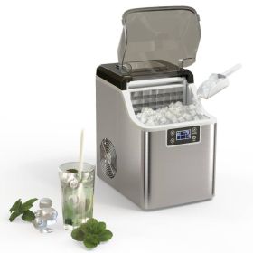 appCountertop Home Electric Ice Machine with Scoop - Water Bottle Not Included