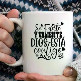 1pc, Bible Mug, Christian Mug, Jesus Mug, Christian Faith Mug, Fun Jesus Mug, Pastor Coffee Mug, Easter Gift, Easter (Color: White)
